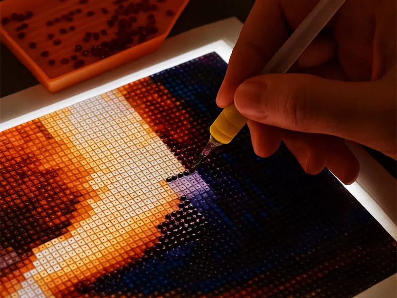 diamond painting light pad art