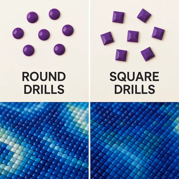 Custom paint by diamonds drills