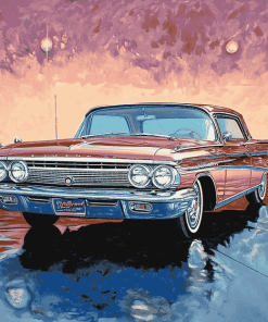 1962 Buick Vintage Cars Diamond Painting