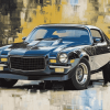 1970 Chevrolet Camaro Z28 Engines Diamond Painting