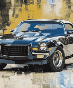 1970 Chevrolet Camaro Z28 Engines Diamond Painting