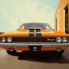 1970 Super Bee Muscle Car Diamond Painting