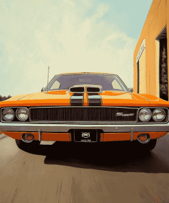 1970 Super Bee Muscle Car Diamond Painting