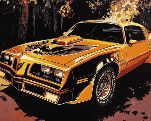 1978 Pontiac Trans Am Diamond Painting