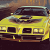 1978 Pontiac Trans Am Engine Diamond Painting