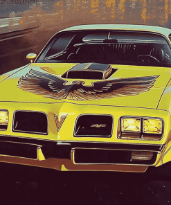 1978 Pontiac Trans Am Engine Diamond Painting