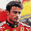 "Charles Leclerc Legendary Racing Diamond Painting"