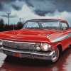 61 Impala Classic Car Diamond Painting