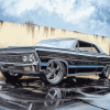 68 Chevy Impala Engines Diamond Painting