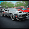 72 Mustang Classic Car Diamond Painting