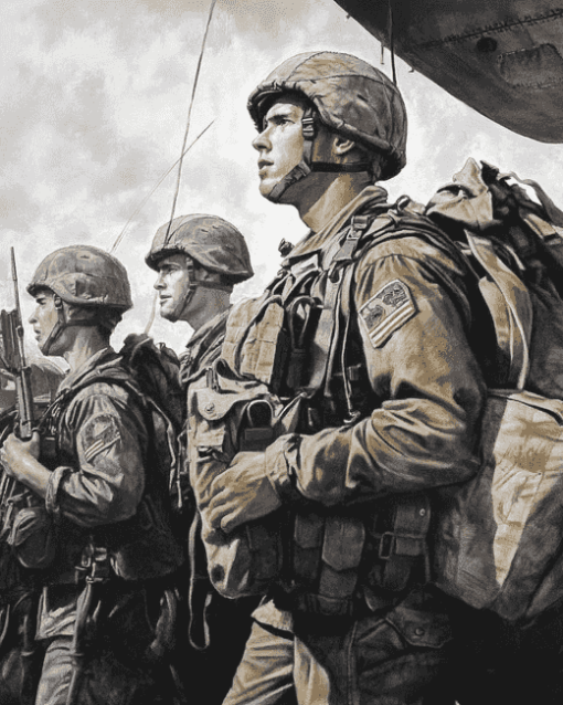 82nd Airborne Military Diamond Painting