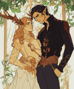 A Court of Thorns and Roses Tamlin Diamond Painting