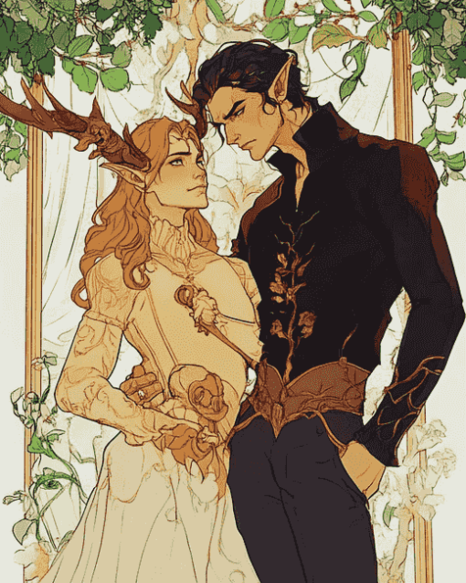 A Court of Thorns and Roses Tamlin Diamond Painting