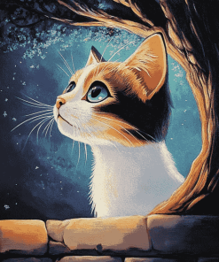 A Whisker Away Anime Diamond Painting