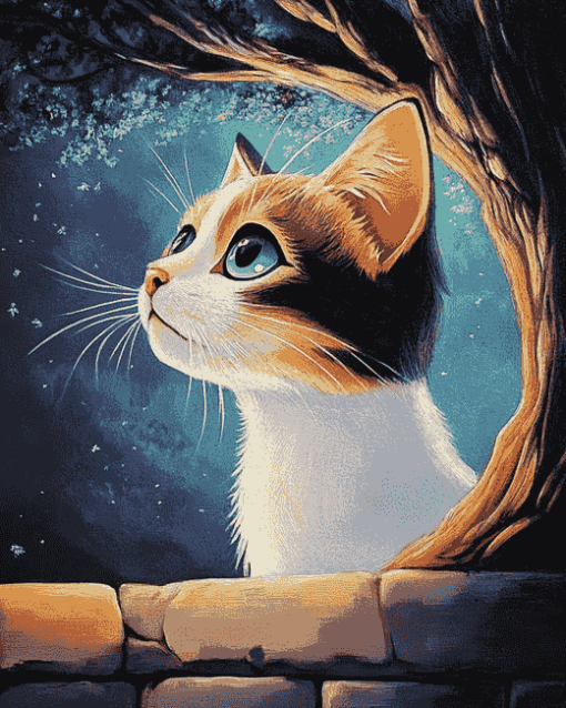 A Whisker Away Anime Diamond Painting