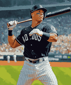 Aaron Judge Baseball Diamond Painting