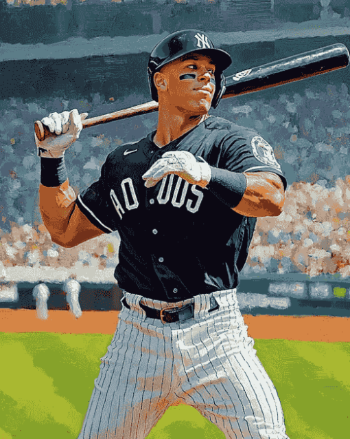 Aaron Judge Baseball Diamond Painting