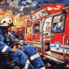 Abstract Paramedic Art Diamond Painting