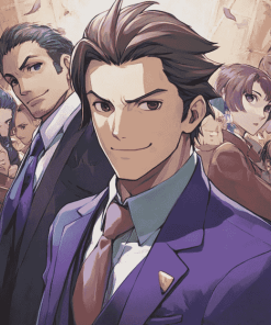 Ace Attorney Anime Series Diamond Painting