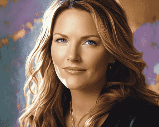 Actress Jill Wagner Celebrity Diamond Painting