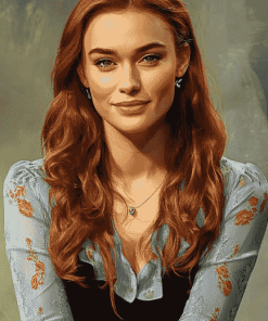 Actress Sophie Skelton Diamond Painting