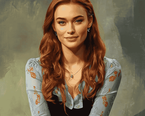 Actress Sophie Skelton Diamond Painting