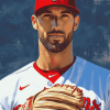 Adam Wainwright Baseball Legend Diamond Painting