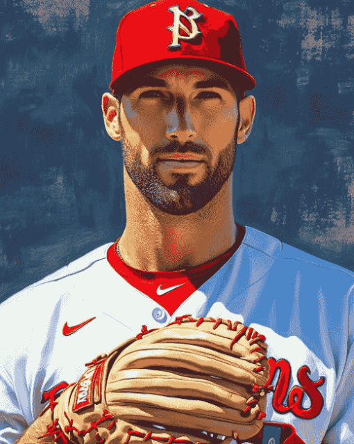 Adam Wainwright Baseball Legend Diamond Painting