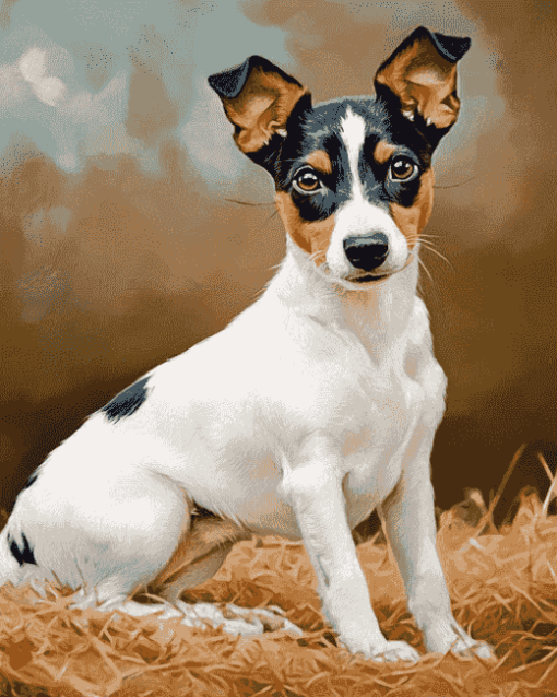 Adorable Rat Terriers Diamond Painting