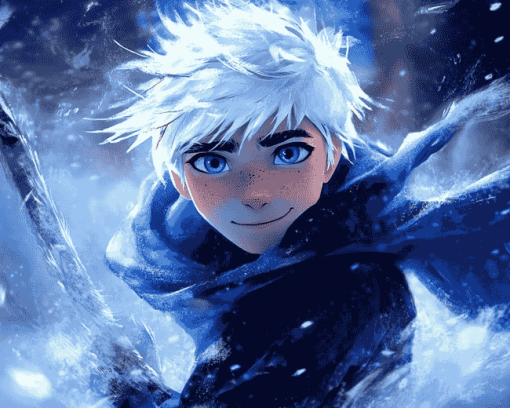 Aesthetic Animation Jack Frost Diamond Painting