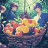 Aesthetic Anime Fruits Basket Diamond Painting