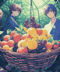 Aesthetic Anime Fruits Basket Diamond Painting