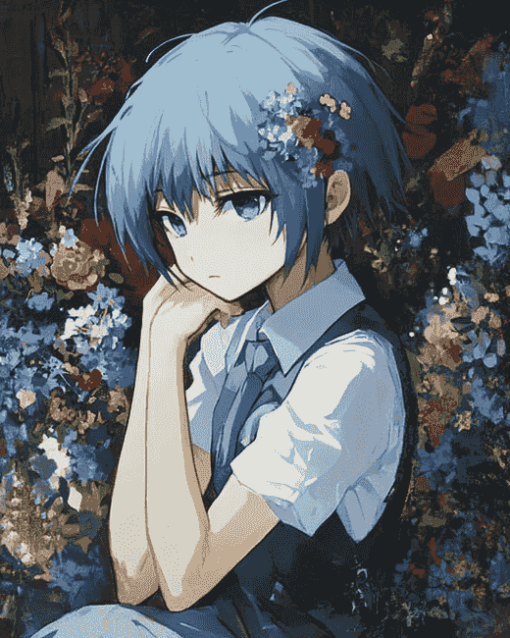 Aesthetic Anime Nagisa Shiota Diamond Painting