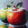 Aesthetic Apple Fruit Diamond Painting