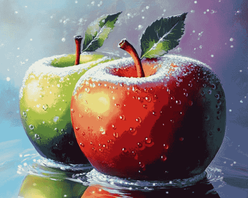 Aesthetic Apple Fruit Diamond Painting