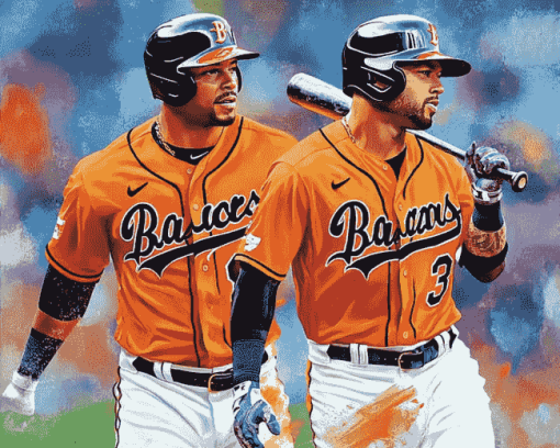 Aesthetic Baltimore Orioles Diamond Painting