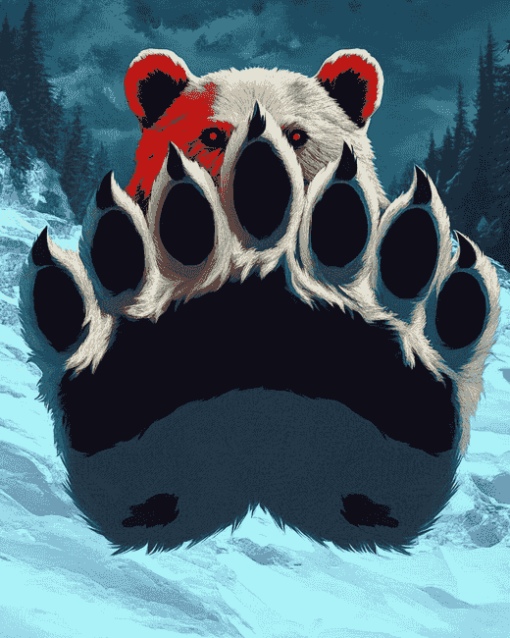 Aesthetic Bear Paw Diamond Painting