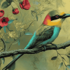 Aesthetic Bee Eater Birds Diamond Painting