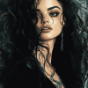 Aesthetic Bellatrix Lestrange Diamond Painting