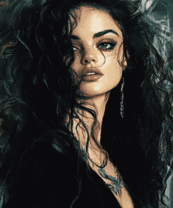 Aesthetic Bellatrix Lestrange Diamond Painting