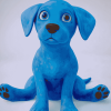 Aesthetic Blue Puppy Diamond Painting