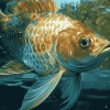 Aesthetic Bluegill Diamond Painting