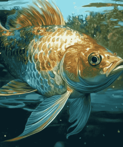 Aesthetic Bluegill Diamond Painting