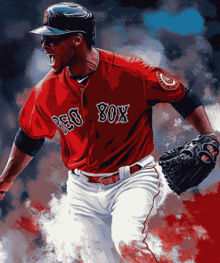 Aesthetic Boston Red Sox Diamond Painting