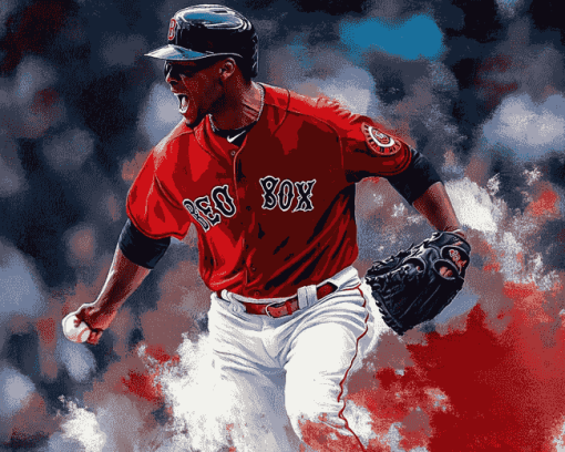 Aesthetic Boston Red Sox Diamond Painting