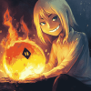 Aesthetic Calcifer Anime Diamond Painting