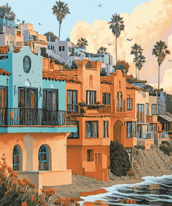 Aesthetic Capitola Architecture Diamond Painting