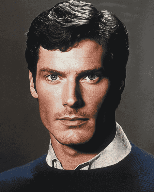 Aesthetic Christopher Reeve Diamond Painting