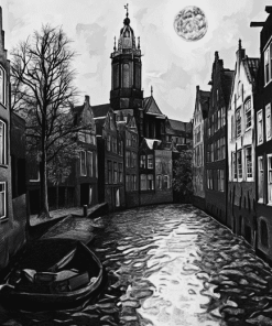 Aesthetic Cityscapes Utrecht Diamond Painting