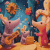 Aesthetic Clangers Animation Diamond Painting